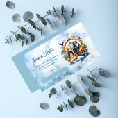 Noah's Ark Leuke Dieren Baby shower Luier Raffle Informatiekaartje