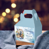 Noah's Ark Leuke Dieren Blauwe Jongen Baby shower Bedankdoosjes