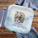 Noah's Ark Leuke Dieren Blauwe Jongen Baby shower Papieren Bordje<br><div class="desc">Welkom op ons "Noah's Ark Cute Animals Blue Boy Baby shower" collectie, waar charme ontmoet grillen in elk detail. Geïnspireerd door het tijdloze verhaal van de Ark van Noach, vangt dit collectie de onschuld en het plezier van het verwelkomen van een nieuwe bundel vreugde in de wereld. Stel je schattige...</div>