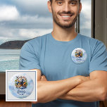 Noah's Ark Leuke Dieren Blauwe Jongen Mama om te z Ronde Button 5,7 Cm<br><div class="desc">Welkom op ons "Noah's Ark Cute Animals Blue Boy Baby shower" collectie, waar charme ontmoet grillen in elk detail. Geïnspireerd door het tijdloze verhaal van de Ark van Noach, vangt dit collectie de onschuld en het plezier van het verwelkomen van een nieuwe bundel vreugde in de wereld. Stel je schattige...</div>