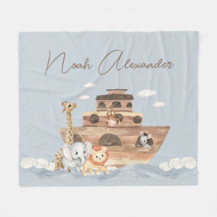 Noah's Ark Leuke Dieren Deken Jongen Kwekerij