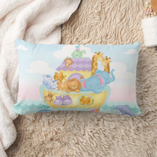 Noah's Ark Lumbar Pillow Kussen (Deken)