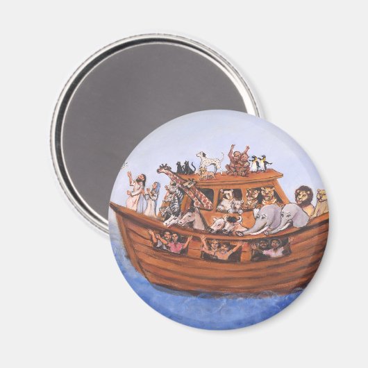 Noah's Ark Magneet (Voorkant / Achterkant)