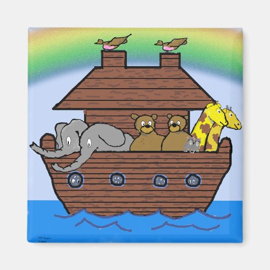 Noah's Ark - Magneet (Voorkant)