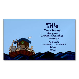 Noah's Ark Magnetisch Visitekaartje