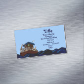 Noah's Ark Magnetisch Visitekaartje (Voorbeeld)