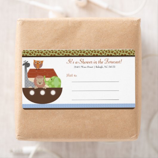 Noah's Ark Mailing Labels (Insitu)