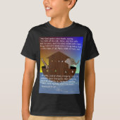 Noah's Ark (met scriptuur) Kinderen T-Shirt (Voorkant)