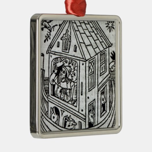 Noah's Ark Metalen Ornament (Rechts)