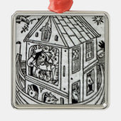 Noah's Ark Metalen Ornament (Voorkant)