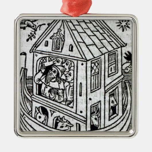 Noah's Ark Metalen Ornament (Voorkant)