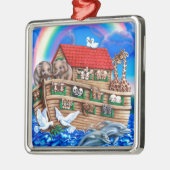 Noah's Ark Metalen Ornament (Links)