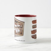 Noahs Ark Model Coffee Mok (Midden)