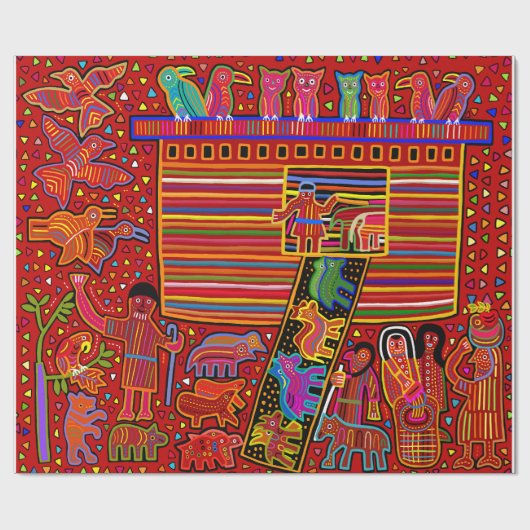 Noah's Ark Mola inpakpapier (Vlak)