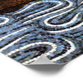 Noah's Ark Mosaic - Circa 1200 - Artist onbekend Poster (Hoek)