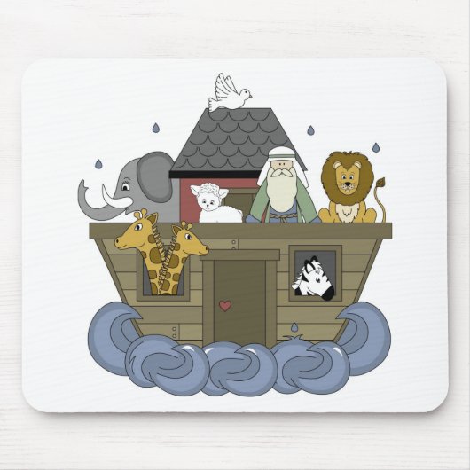Noahs Ark Mousepad Muismat (Voorkant)