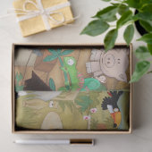 Noah's Ark Nursery Decoupage Tissuepapier (Geschenk)