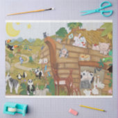 Noah's Ark Nursery Decoupage Tissuepapier (Craft)