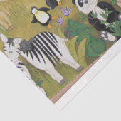 Noah's Ark Nursery Decoupage Tissuepapier (Detail)