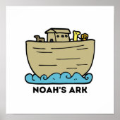 Noah's Ark Nursery Poster (Voorkant)