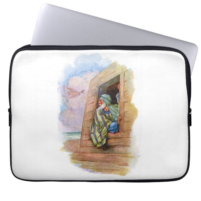 Noah's ark op Zee Laptop Sleeve (Voorkant)