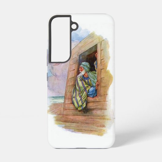 Noah's ark op Zee Samsung Galaxy Hoesje (Achterkant)