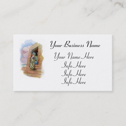 Noah's ark op Zee Visitekaartje (Voorkant)