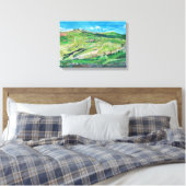 Noah's Ark Painting Canvas Print (Insitu (Slaapkamer))