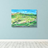 Noah's Ark Painting Canvas Print (Insitu (Houten vloer))