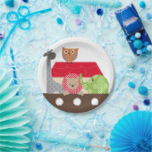 Noah's Ark Paper-Borden - 7 inch Papieren Bordje (Feest)