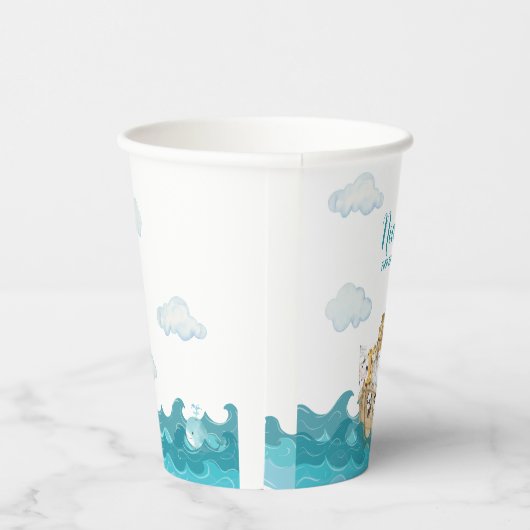 Noah's ark Paper cup Papieren Bekers (Rechts)