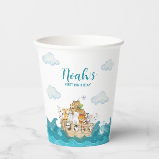 Noah's ark Paper cup Papieren Bekers (Voorkant)