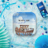 Noah's Ark Papieren Bordje (Feest)