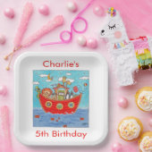 Noah's Ark Papieren Bordje (Feest)