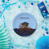 Noah's Ark Papieren Bordje (Feest)