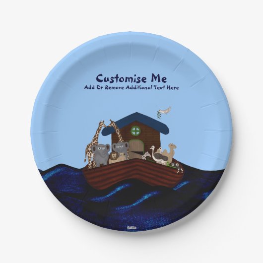 Noah's Ark Papieren Bordje (Voorkant)