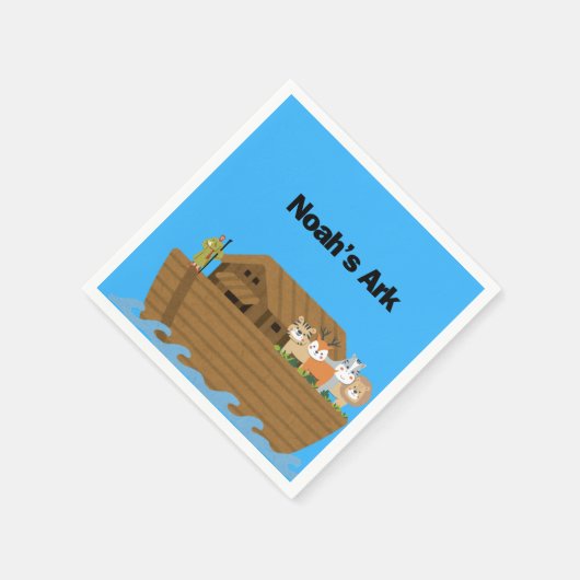 Noah's Ark Party Kinder servetten (Hoek)