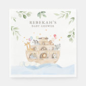 Noah's Ark Party Napkins Servet (Voorkant)