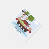 Noah's Ark Party Napkins Servetten (Hoek)