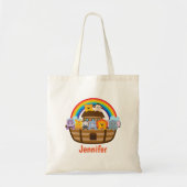 Noahs Ark Personalized Canvas tas (Voorkant)