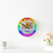 Noah's Ark Personalized Wall Clock Ronde Klok (Huis)