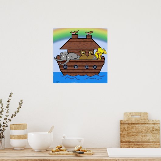 Noahs Ark - Poster (Keuken)