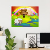 Noahs Ark Poster (Thuiskantoor)
