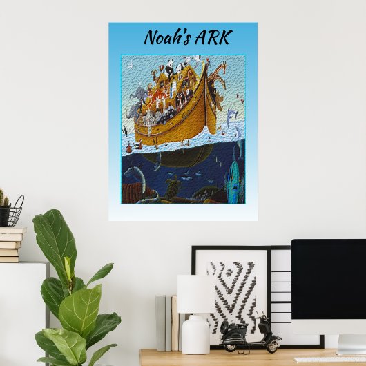 Noah's Ark Poster (Thuiskantoor)