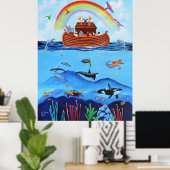 Noah's Ark Poster (Thuiskantoor)