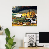 Noah's Ark Poster (Thuiskantoor)
