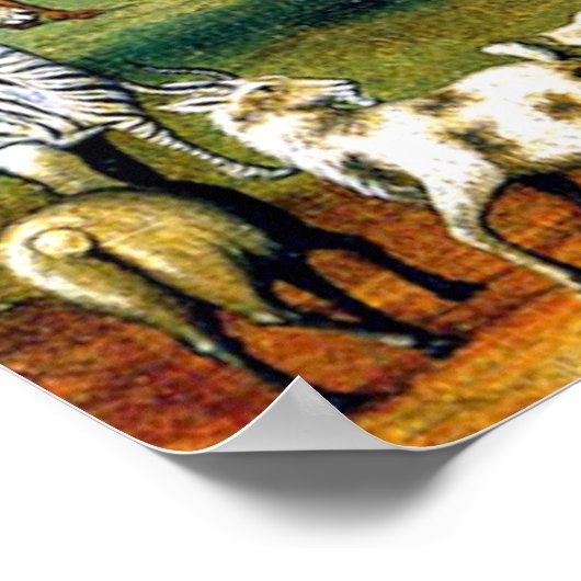 Noah's Ark Poster, mooi kunstschilderij, Poster (Hoek)