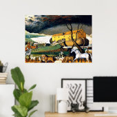 Noah's Ark Poster, mooi kunstschilderij, Poster (Thuiskantoor)