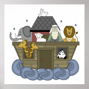 Noahs Ark Poster tot 23x23