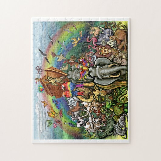 Noah's Ark Puzzle Legpuzzel (Verticaal)